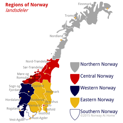 Regions-of-Norway