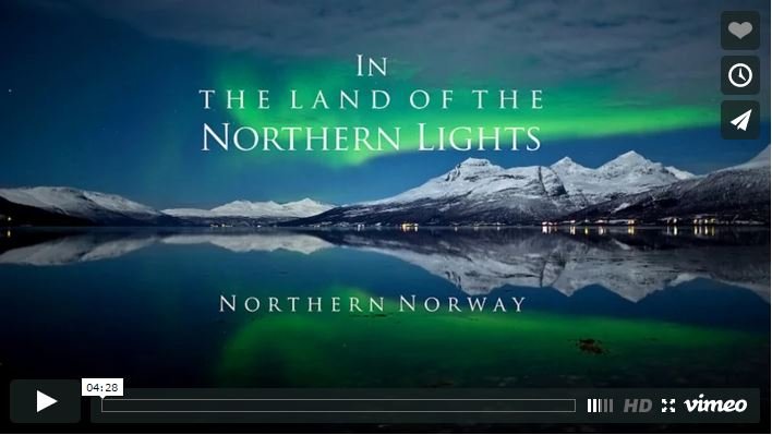 Northern Lights Make a Norwegian Night Bright